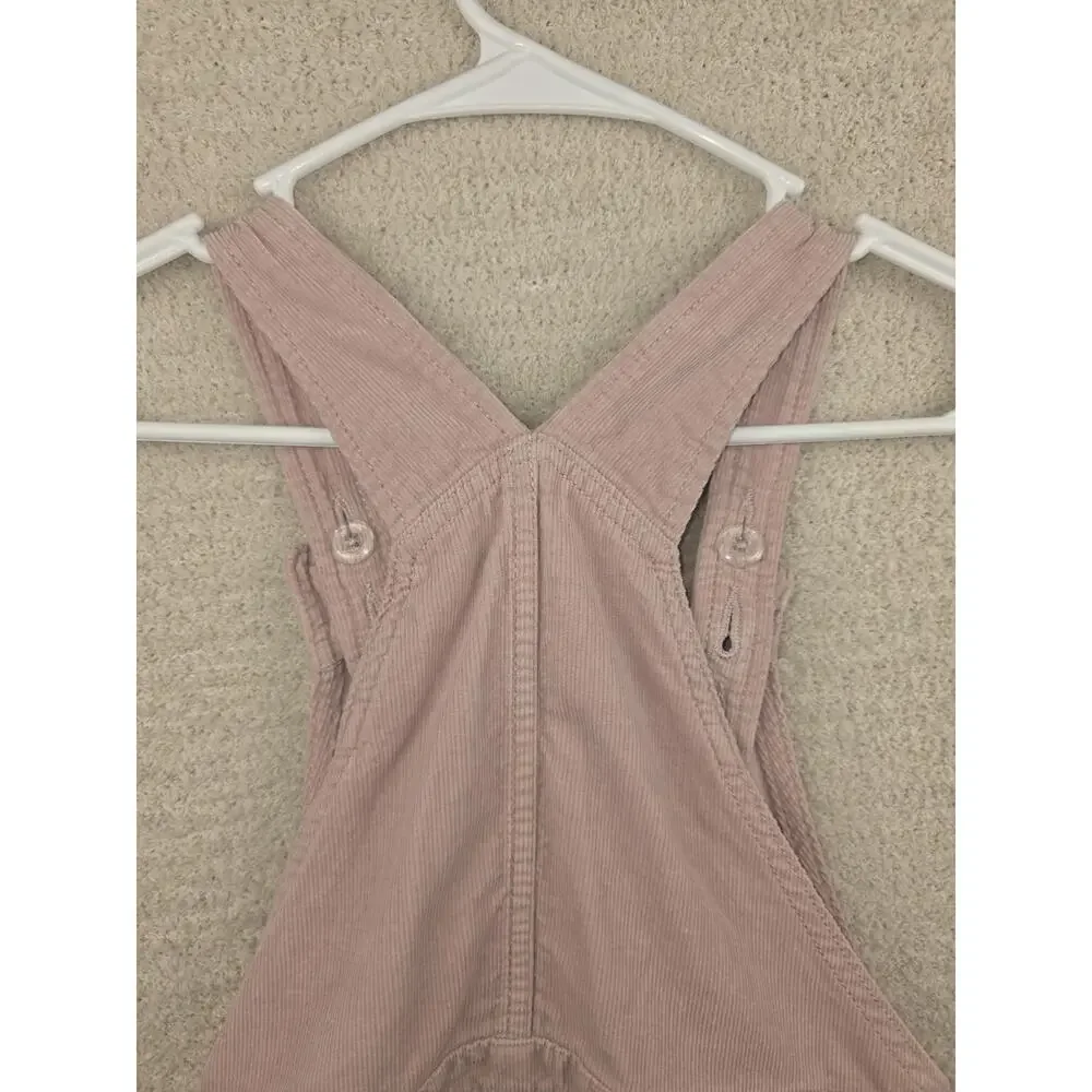 Old Navy Girls Pink Corduroy Overall Mini Dress Size XL (12)